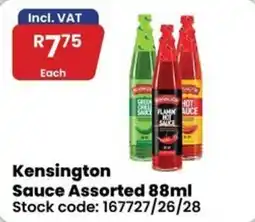 Africa Cash and Carry Kensington Sauce Assorted offer
