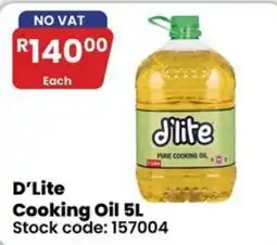 Africa Cash and Carry D'Lite Cooking Oil offer