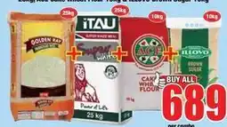 Boxer Ace - golden ray cake wheat flour & illovo brown sugar offer