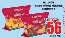 Boxer Kellogg's - instant noodles multipack offer