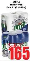 Boxer Castle - lite assorted cans offer