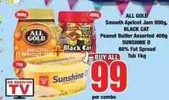 Boxer Cat - smooth apricot jam, peanut butter assorted, fat spread offer