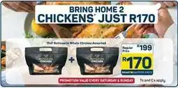 Pick n Pay Rotisserie whole chicken assorted offer