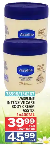 Arrow Cash And Carry Vaseline Intensive Care Body Cream offer