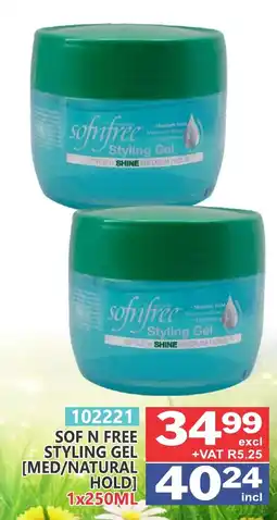 Arrow Cash And Carry Sofnfree Styling Gel offer