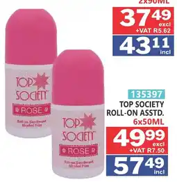 Arrow Cash And Carry Top society roll-on offer