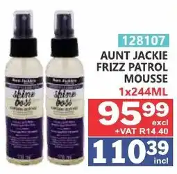 Arrow Cash And Carry Aunt Jackie Frizz Patrol Mousse offer