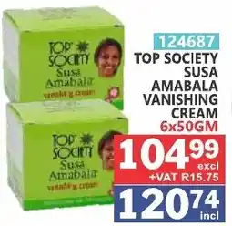 Arrow Cash And Carry TOP SOCIETY SUSAMABALAVANISHING CREAM offer