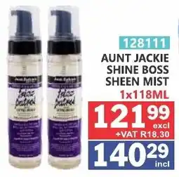 Arrow Cash And Carry Aunt Jackie Shine Boss Sheen Mist offer