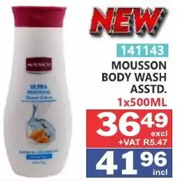 Arrow Cash And Carry MOUSSON BODY WASH offer