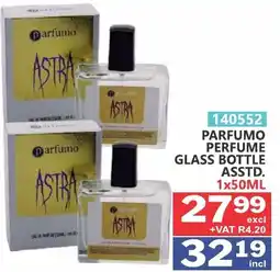 Arrow Cash And Carry Parfumo Perfume Glass Bottle offer