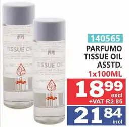 Arrow Cash And Carry Parfumo Tissue Oil offer