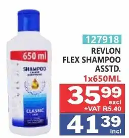 Arrow Cash And Carry Revlon Flex Shampoo Asstd. offer