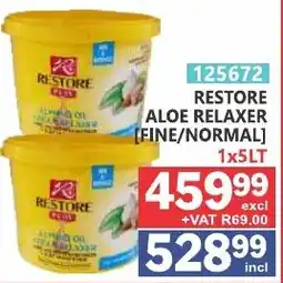 Arrow Cash And Carry RESTORE ALOE RELAXER [FINE/NORMAL] offer