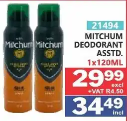 Arrow Cash And Carry Mitchum Deodorant Asstd offer