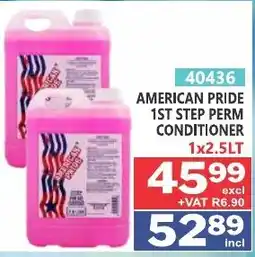 Arrow Cash And Carry AMERICAN PRIDE 1ST STEP PERM CONDITIONER offer