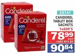 Arrow Cash And Carry Canderel TABLET BOX SACHETS offer