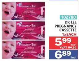 Arrow Cash And Carry DR LEE PREGNANCY CASSETTE offer