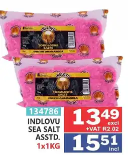 Arrow Cash And Carry Indlovu sea salt offer