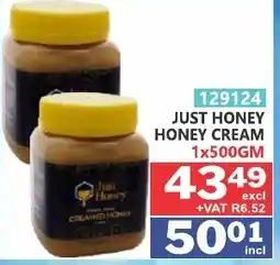 Arrow Cash And Carry Just Honey Honey Cream offer