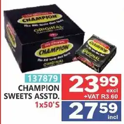 Arrow Cash And Carry Champion Sweets Assorted offer