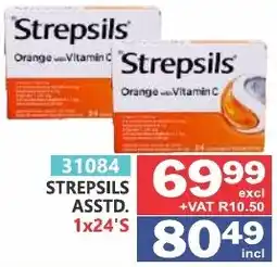 Arrow Cash And Carry Strepsils Orange with Vitamin C offer