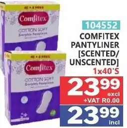 Arrow Cash And Carry Comfitex Cotton Soft Pantyliner offer