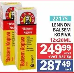 Arrow Cash And Carry Lennon Balsem Kopiva offer