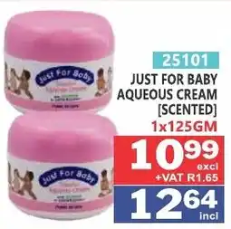 Arrow Cash And Carry Just For Baby Aqueous Cream [Scented] offer