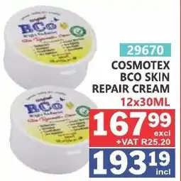 Arrow Cash And Carry COSMOTEX BCO SKIN REPAIR CREAM offer