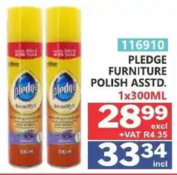 Arrow Cash And Carry Pledge Furniture Polish Assorted offer