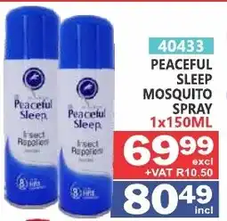 Arrow Cash And Carry Peaceful Sleep Mosquito Spray offer