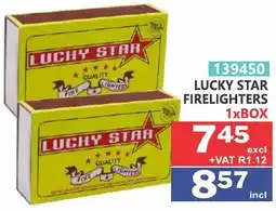 Arrow Cash And Carry Lucky Star Firelighters offer