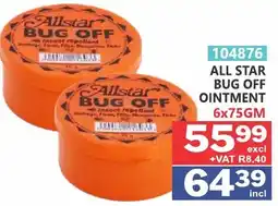 Arrow Cash And Carry All Star Bug Off Ointment offer