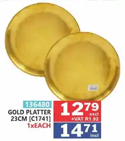 Arrow Cash And Carry GOLD PLATTER offer