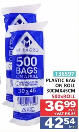 Arrow Cash And Carry Millagro Plastic Bag on Roll offer
