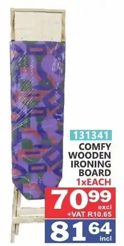 Arrow Cash And Carry Comfy wooden ironing board offer