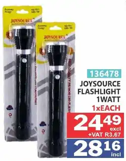 Arrow Cash And Carry Joysource flashlight offer