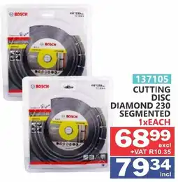 Arrow Cash And Carry Bosch cutting disc diamond 230 segmented offer