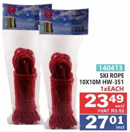 Arrow Cash And Carry Ski Rope HW-351 offer