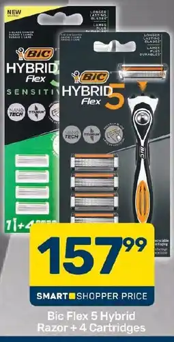 Pick n Pay Hypermarket Bic Flex 5 Hybrid Razor offer