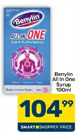 Pick n Pay Hypermarket Benylin All In One Syrup offer