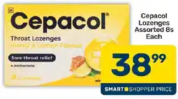 Pick n Pay Hypermarket Cepacol Throat Lozenges Assorted offer