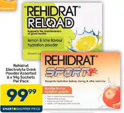 Pick n Pay Hypermarket Rehidrat Electrolyte Drink Powder Assorted offer