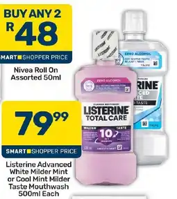 Pick n Pay Hypermarket Listerine Total Care offer