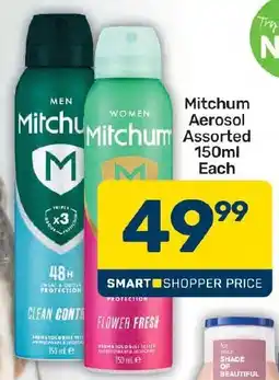 Pick n Pay Hypermarket Mitchum Aerosol Assorted offer