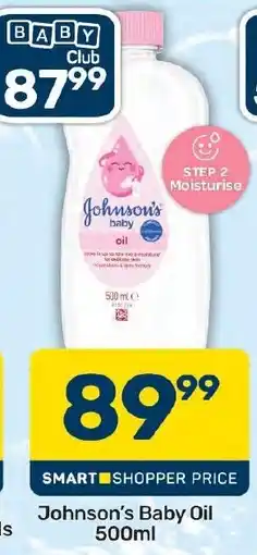 Pick n Pay Hypermarket Johnson's Baby Oil offer