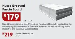 Brights Hardware Nutech Grooved Fascia Board offer