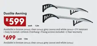 Duolite Awning
