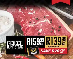 Bluff Meat Supply Fresh Beef Rump Steak offer